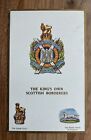 Ww1 Postcard. The King?S Own Scottish Borderers ?????????????? Regimental Badge.