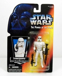 Star Wars Poder de la Fuerza Tarjeta Naranja Stormtrooper Kenner - Imagen 1 de 7