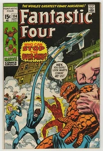 Fantastic Four (1961) #114 1st Print Over-Mind John Buscema Cover & Art VF+ - Picture 1 of 3