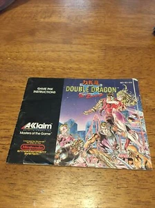 Double Dragon II: The Revenge Nintendo 2 NES 1990 Anleitung Anleitung OHNE SPIEL - Bild 1 von 2