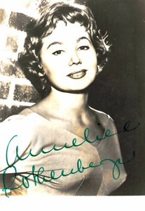 Anneliese Rothenberger Original Signature On Card- No. 8340