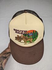 Vintage South Dakota Wolf Mesh Trucker Hat Cap Snapback Nissin Wolves Scenery