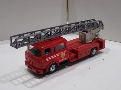 NOREV 97 ECHELLE MAGIRUS DL 30 H SUR BERLIET GBK 18 MODELLINO ORIGINALE - Immagine 1 di 4