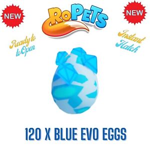 RoPets Blue Evo Egg  x 120 *Read to Open *Fast Delivery & 100% Positive Buyers