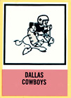 1967 Philadelphia #60 Cowboys Insignia Logo Vintage Original