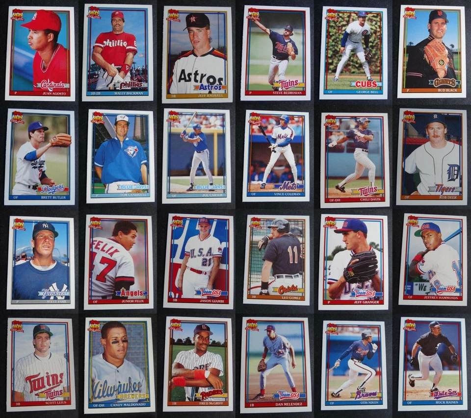 1991 Topps Traded Baseball Cards Complete Your Set You U Pick From List 1T-132T - Image 1 of 1