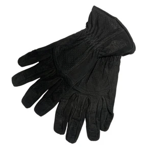 Roadkrome Sonic Suede Black Leather Motorcycle Gloves Men's Sizes MD - 3XL - Imagen 1 de 1