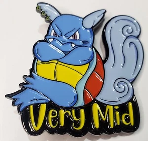 Pokemon - Punk Wartortle Attitude Pin - Imagen 1 de 6