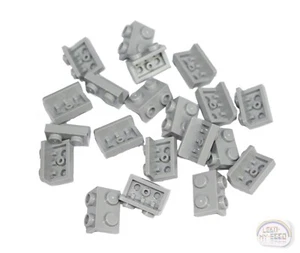 LEGO - 3-Buck Bag - 20 x Bracket (1x2 - 1x2) - Black - 99781 - New - Picture 1 of 4