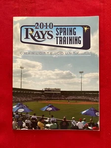 2010 MLB Tampa Bay Rays spring training program / Red Sox / Longoria / Ortiz - Picture 1 of 3