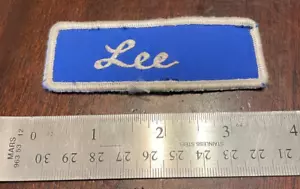 Parche Lee vintage - 1,75 x 3,5" - Imagen 1 de 2