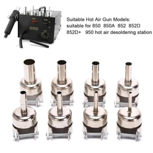6028 850 968 Welding Nozzle Soldering Station Silver Stainless Steel 1pc - Picture 1 of 70