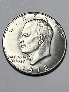1972 D Eisenhower Ike Dollar Uncirculated Coins 12 coins for purchase - Picture 1 of 4