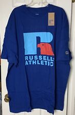 Russell Athletic Logo Big And Tall men’s Blue shirt size 4XL new with tags