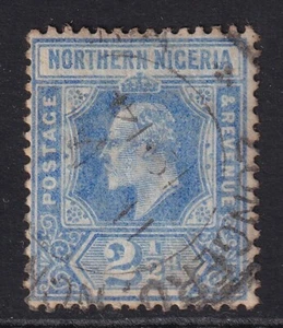 NORTHERN NIGERIA EDVII SG31, 21⁄2d azul, USADO con CDS - Gato £11. - Imagen 1 de 2