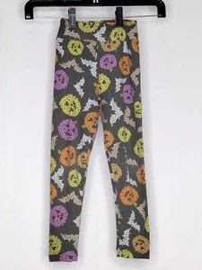 Lularoe Youth Girls Size Small Multicolored Leggings Halloween Themed - Picture 1 of 4