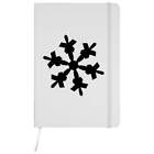 'Snowflake' A5 Ruled Notebooks / Notepads (NB041424)