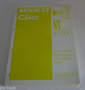 Manual De Taller Electricidad Esquemas Renault Clio Año De Modelo 1998 - Imagen 1 de 1