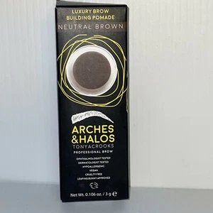 Tonya Crooks Arcos y Halos Lujo Cejas Construcción Pomada Marrón Neutro ENVÍO GRATUITO - Imagen 1 de 5