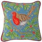 Bothy Threads Stamped Tapestry Cushion Stitch Kit Red Red Robin Tap14 36X3