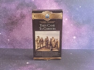 They Came to Cordura VHS Tape 1959 Western Rita Hayworth 92 Release - SHIPS FREE - Image 1 of 4