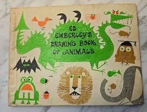 Ed Emberley SIGNIERTES BUCH Zeichenbuch der Tiere handsigniert Original Skizze 1970 - Bild 1 von 11
