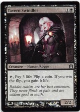 Tavern Swindler *FOIL Uncommon* Magic MtG x1 Return to Ravnica SP