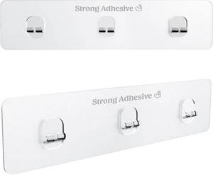 KINCMAX 2-Pack Strong Sticky Waterproof Heavy-Duty Wall Transparent - Picture 1 of 9