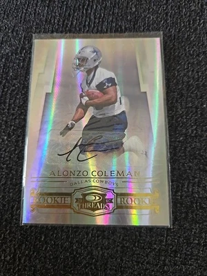 2007 Donruss Threads - Rookie Alonzo Coleman #245 /781 (AU, RC) - Image 1 of 3
