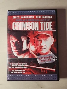 Crimson Tide (DVD, 2006, corte extendido sin clasificar) Gene Hackman, Denzel Washington - Imagen 1 de 4