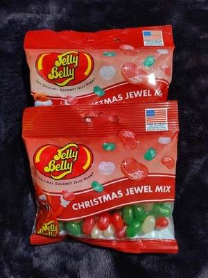 Jelly Belly 3.5 oz CHRISTMAS JEWEL MIX Gourmet Jelly Beans Candy MADE IN THE USA - Image 1 of 2