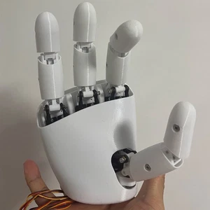 Mano robótica AmazingHand 8DOF impresa en 3D mano mecánica de código abierto - Imagen 1 de 4