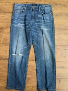 Lucky Brand Jeans Mens Sz 34x34 (Measures 35x28) Medium Wash Jeans Read - Picture 1 of 18