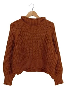H&M Jersey holgados Mujeres Talla EU 38 marrón look casual - Imagen 1 de 5
