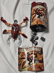LEGO Bionicle Visorak Vohtarak 8742 with Canister and Manual 2005