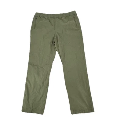 "Pantalones de viaje Eddie Bauer talla 12 para mujer especialmente teñidos verdes 27"" en O11" Foto 1 de 4