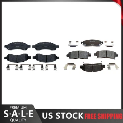 Pastillas de freno delanteras y traseras de cerámica R-Line para Buick Enclave 2017 2016 2015-2008 Foto 1 de 4