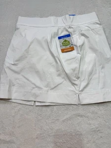 NWT Columbia Women's Anytime Casual Skort, Color White, Size L NWT 16 Inch - Picture 1 of 12