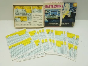 Vintage 1967 Waddington Battleships Board Game Classic Strategy UK Seller - Picture 1 of 9