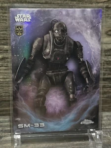 2025 Topps Chrome Star Wars DEBUT SM-33 COSTCO EXCLUSIVE #CE-47 Refractor SP - Picture 1 of 6