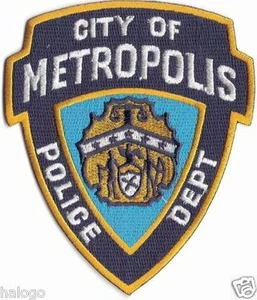 SMALLVILLE - CITY OF METROPOLIS POLICE PATCH - SMV05 - Bild 1 von 1