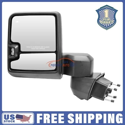 Буксировочное зеркало двери для GMC Sierra Chevy Silverado 2500HD 3500HD левое со стороны водителя - Изображение 1 из 4