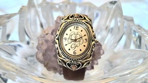 CAROLYN POLLACK Sincerely Southwest Sterling Silver Copper Brass Women's Watch - Picture 1 of 11