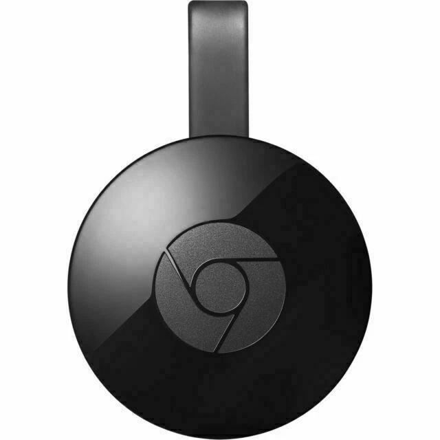 Google Chromecast (2nd Generation) Smart TV Dongle - Black (GA3A00094-A04-Z01)
