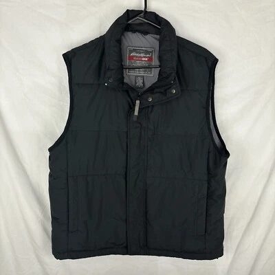 Eddie Bauer Vest Men's Med Weather Edge Goose Down Puffer Outdoors Comfort - Image 1 of 4