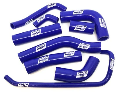 Yamaha YZFR6 YZF 600 R6 2006 - 2025 Silicone Radiator Hose Blue 23-252B - Image 1 of 4