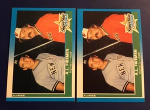 1987 Fleer # 627 DAVE RIGHETTI & DON AASE Lot Orioles Yankees AL FIREMEN - Picture 1 of 1