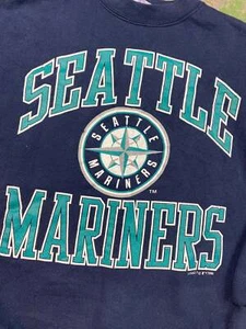 Seattle Mariners logo Navy T shirt 90s Rare design Unisex tee S-5XL HN1422 - Picture 1 of 2