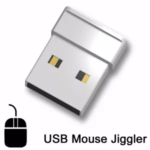 USB Maus Jiggler - Maus Mover verhindert Bildschirmschoner Schlaf Standby. NEU! WEISS! - Bild 1 von 12