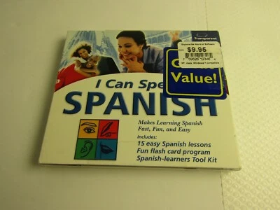 I Can Speak Spanish PC Cd Rom compatible with XP, vista and win 7 - Image 1 of 2